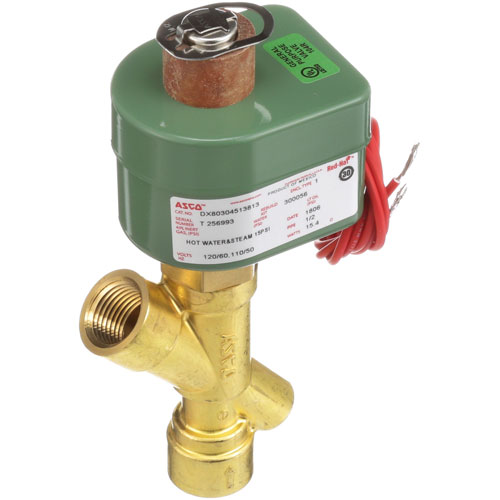 Groen 076637 Drain Solenoid Valve 1/2" FPT 110/120V 250&deg;F MAX 15 PSI