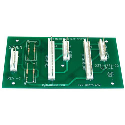 Groen 119875 Control - Voltage Board