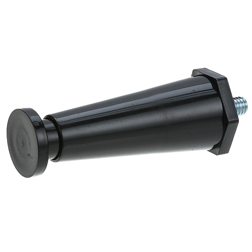 Bunn 26528-0000 Black 4" Adjustable Leg with 3/8" Thread
