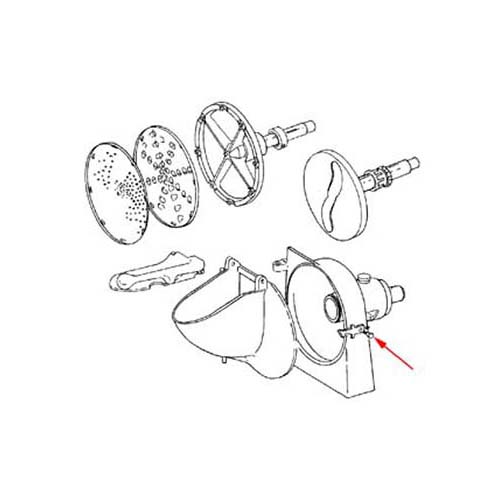 Hobart 00-008917-00001 Latch Screw