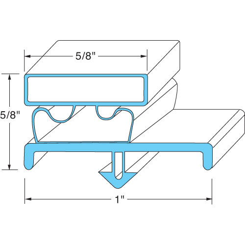 Beverage Air 703-963D-11 Door Gasket
