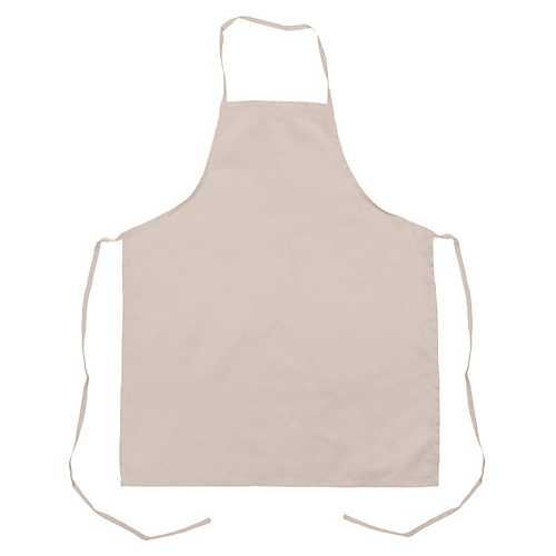 KNG 1033LTP Bib Apron Light Taupe 32"