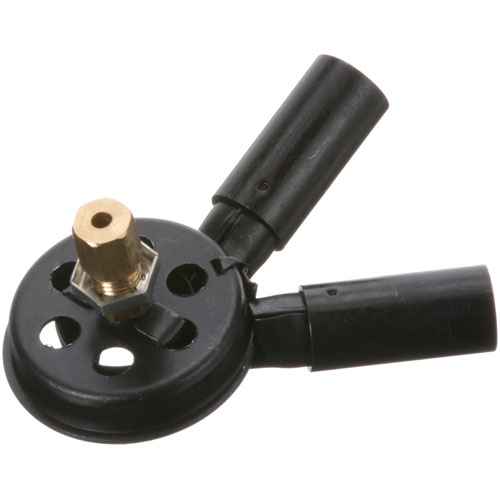 Garland 1801401 Range Top Burner Pilot Assembly Aluminum W/2 Straight Arms 4.5" L1/8" CCT