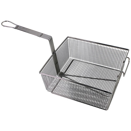 Hobart 410782-1 Full Size Fryer Basket 13"L X 12-1/4"W X 5-3/8"H W/Front Hook