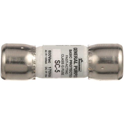 Lincoln 369421 Oven Motor Circuit Fuse 5A 600V SC-5