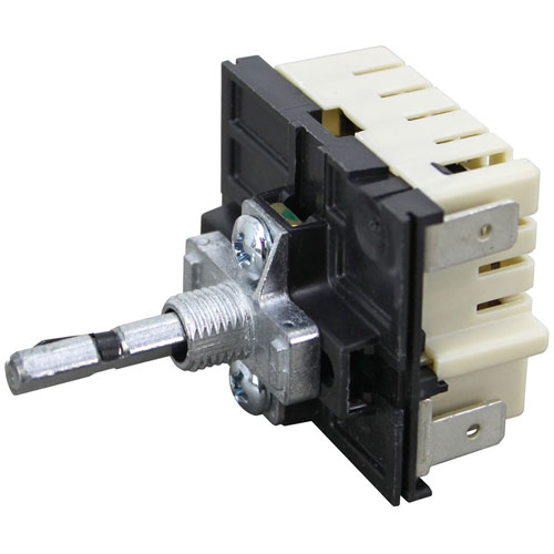 Nemco 47217 Infinite Switch W/ Horizontal Post Mount 1-1/8" Long & Spring Clip on Shaft