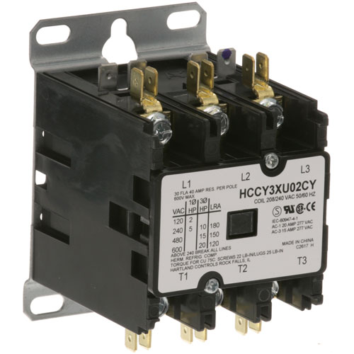Groen 009176 Contactor 3Pole 30/40A 208/240V