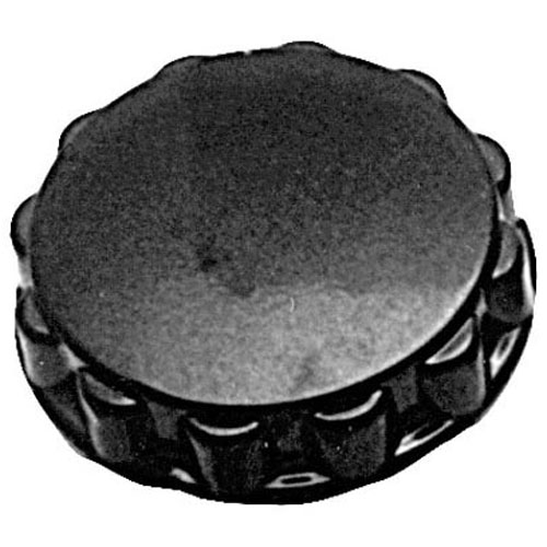 Hobart 00-77371 Fluted Knob  2-1/2" DIA Female Thd Brass