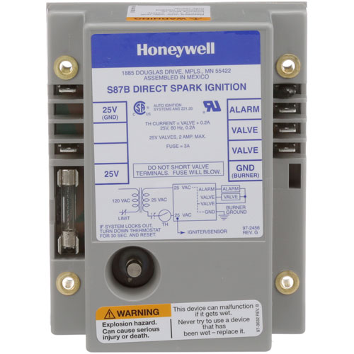 Hobart 416011-1 Direct Spark Ignition Module/ 4 Sec Lockout Single Electrode 25V
