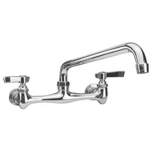 Fisher FIS34924 Lead-Free 8" Wall Faucet,SS,10"S