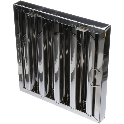 Captiveaire HRSS1616 Hoold Filter, Type6, 16 X 16 X 2;1616HRSS, Stainless Steel, BTM Bracket