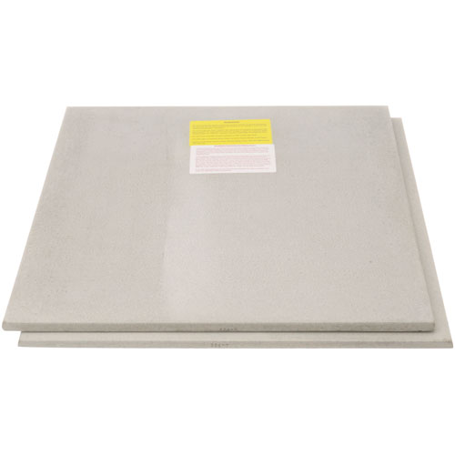 Bakers Pride 4N-T1121X Oven Fibrament Baking Decks 20-13/16" x 20-13/16" x 1/2" 2PCS