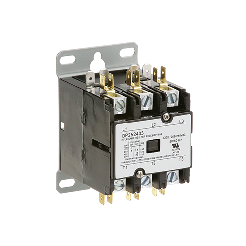 Hatco HT02.01.013 3-Pole Contactor, 25 AMP, 240V