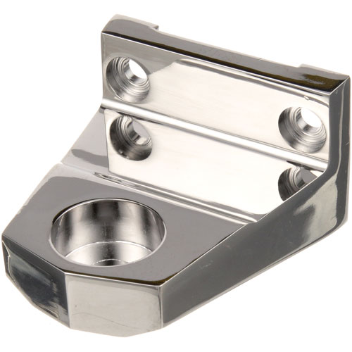 Jade Range 3010400000 Chrome Plated Door Rod Handle Bracket, 1-3/4" X 2-3/4" Base
