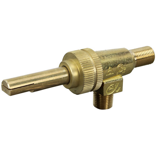 Atosa 301030002 Griddle Gas Burner Valve 1/8" NPT 3/8"-27 Outlet
