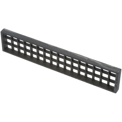 Magikitch'N MK320200338A Cast Iron Bottom Grate,4" X 19-15/16",17 Cross Bars,4 Ribs