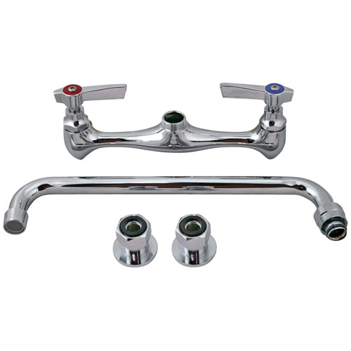 Component Hardware Group KN13-8012 8"Wall Mount Faucet 12"Sprout Leadfree