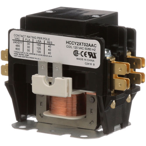 Jackson 5945-109-05-69 2-Pole Contactor 110/120V 50/60Hz
