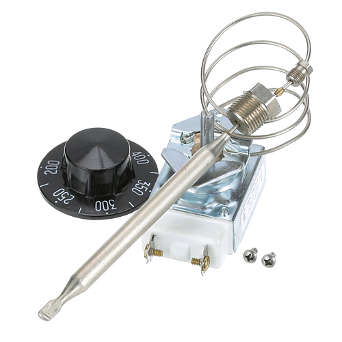 Hobart 00-721025-00001 Thermostat Kit W/ Knob And Screws, Rx, 200-400F,