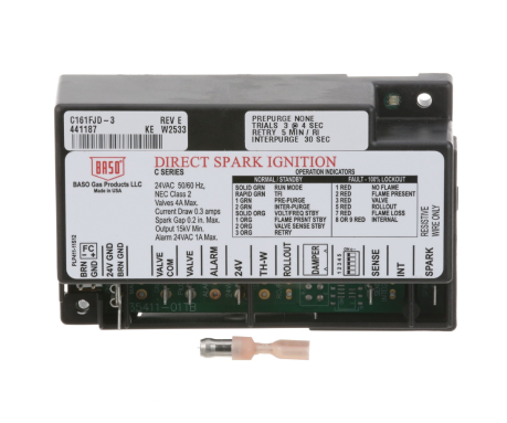 Johnson Controls G760BAD-1 Direct Spark Ignition Control Module 24V