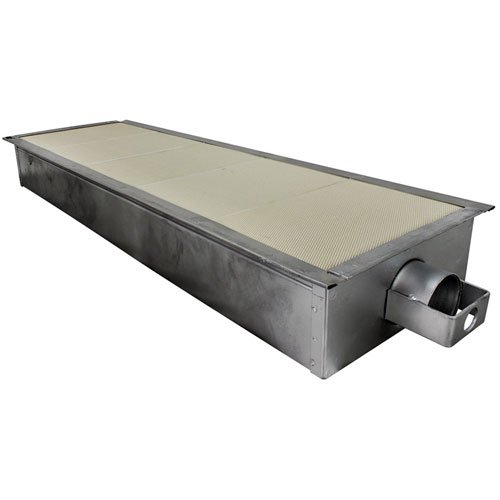 Imperial 1040 Flat Edge IR Burner 28-5/8" X 9" Top