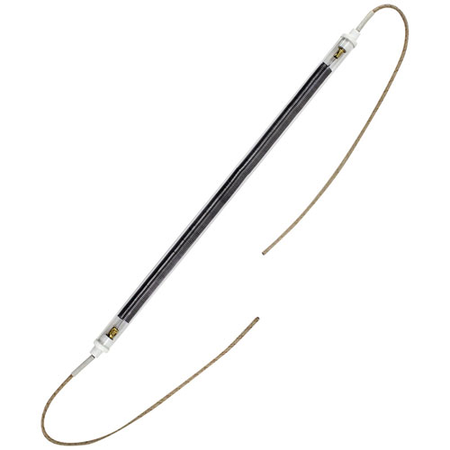 Star Mfg 7842 1 PH Ceramic End-To-End Quartz Element W/ 11" Wire Leads, 12-1/4"