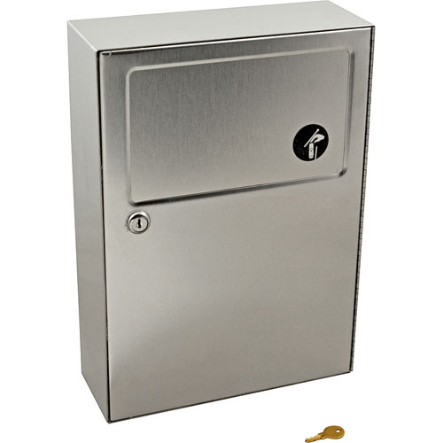 Bradley 4722-15 Surface Mounted Sanitary Napkin Disposal Unit Classic