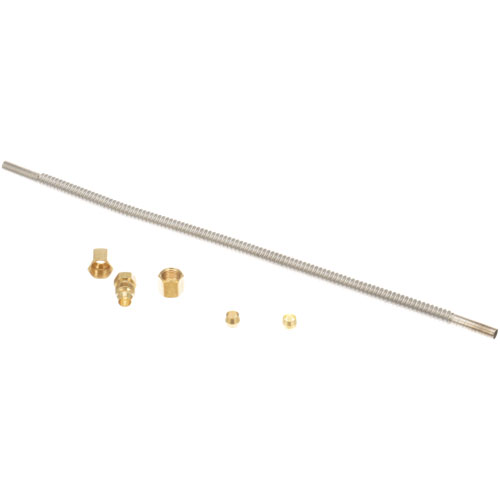 Hobart 426505-9 1/4" S/S Flex Tube Kit Includes 2 Compression Nuts