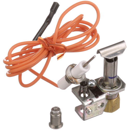 Hobart 714392-42 NAT/LP-Pilot ASSY, W/ Igniter, 42" Lead, 1/8" Female Push-On, 1/4" Cct Nut & Sleeve