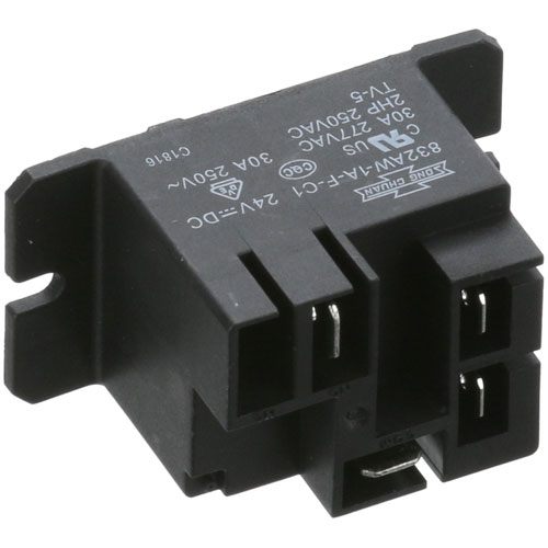 Hatco HTR02-01-050-00 1 Pole Relay W/ 1.75"CTR Holes, 1/4" and 3/16" Terminals