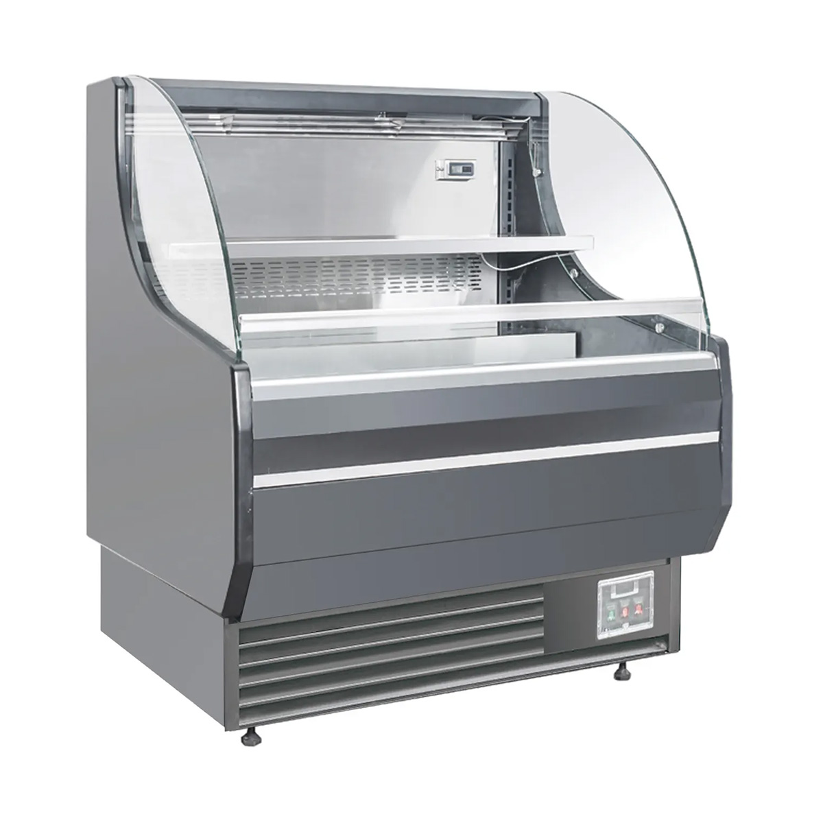 VITLIFE Commercial VKPM-P1009CRL 39" Horizontal Open Air Merchandiser Self-Contained 8.7 cu. ft.