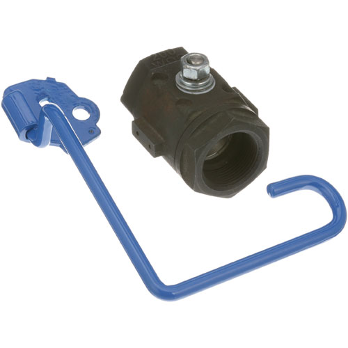 Pitco 60131007 Fryer Right Hand Drain Valve 1-1/4" X 3-3/4" Wide