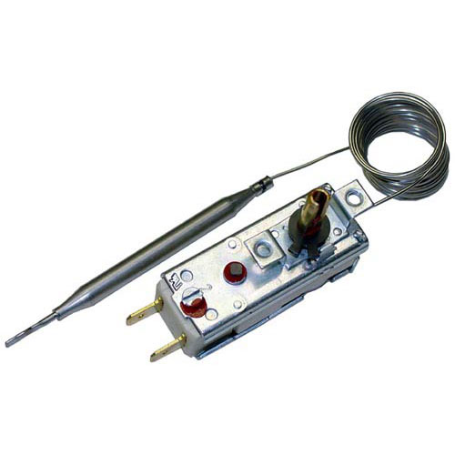Hatco HT2-16-039 EGO Thermostat, 1/4" TERM, D STEM Flat Left, 82-200F,TEMP, FSD