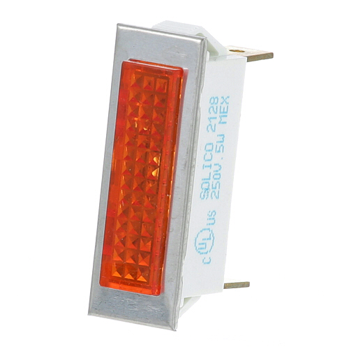 Hobart 881972 Signal Light 3/8" X 1-5/16" Amber 250