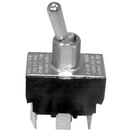 Jackson 155500 20A/125V DPDT Toggle Switch W/ 6 Terminals & 1/2" Hole Mount, ON/ON