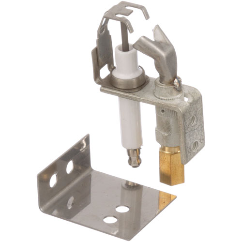 Middleby Marshall 27363-0002 Pilot Igniter Assembly W/Bracket NAT 1/4" Tube