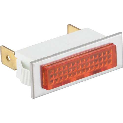 Apw 1515100 Indicator Light (125V, Tabs, Amber)