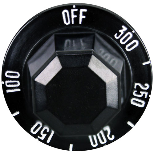 Duke TA-24 Food Warmer Thermostat Knob 100&deg;F-300&deg;F