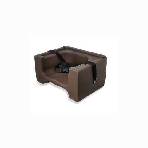Carlisle Foodservice CARL7114-101 Dual Height Booster Seat, Brown