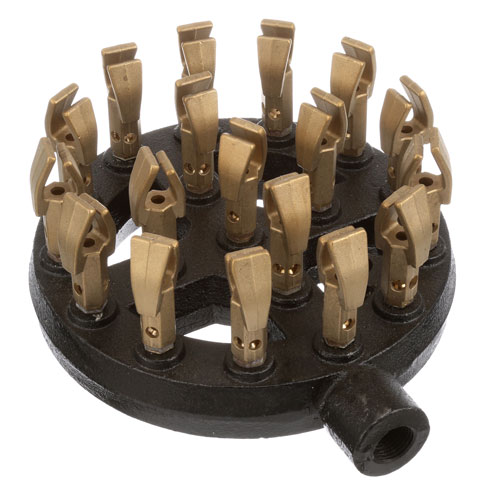 ROYAL RANGE 1302 Jet Burner W/18 Duck JETS 8" DIA