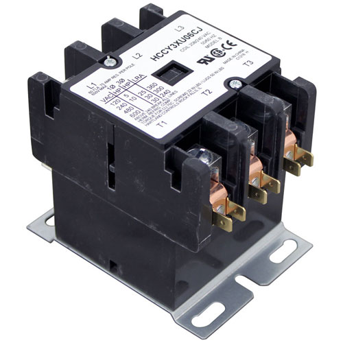 Middleby Marshall A21869 Contactor 3-Pole 60A Inductive/75A Resistive 208/240V