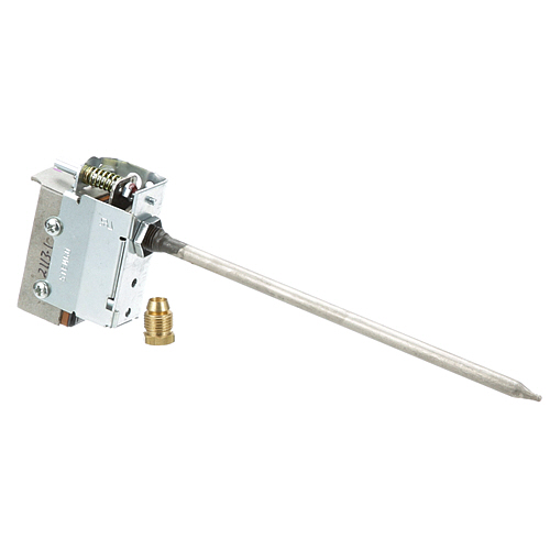 Jackson 06401-140-00-32 Wash Thermostat 150&deg;F Fixed 1/4" X 6" Rigid Bulb W/Stuff Box