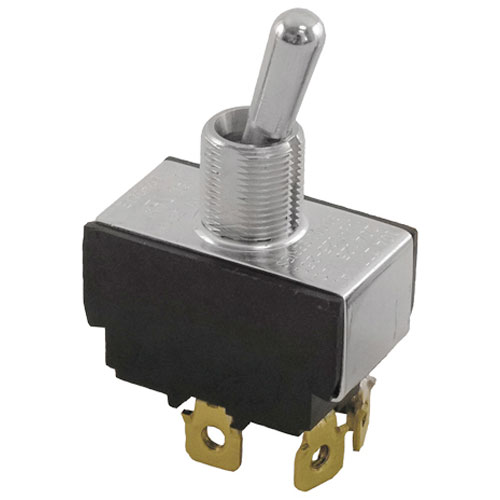 Jackson 158000 1/2 DPST Silver Toggle Switch W/ 4 Screws,ON/OFF