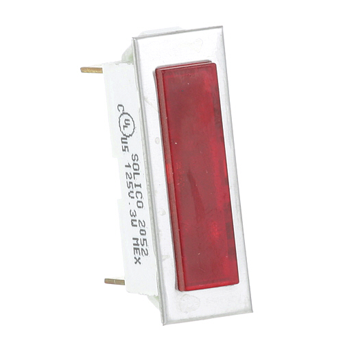 Southbend 1161450 Signal Light 3/8" X 1-5/16" Red 125V