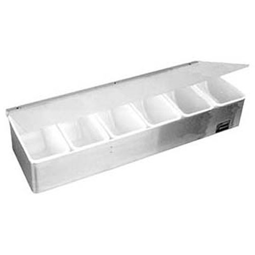 San Jamar SJB4186L Condiment Dispenser, 6 PTS,S/S
