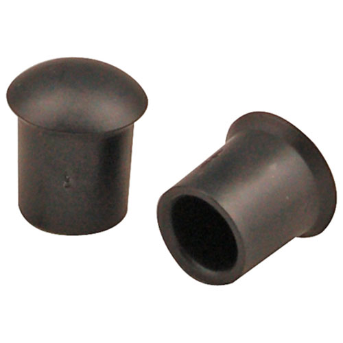 Bar Maid CR-225 Black Whiskey Gate Dust Cap, 12-Pack