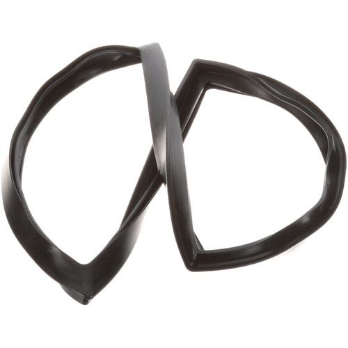 Groen NT-1018 6 Panel Black Door Seal, 19-3/4" X 15-1/2"