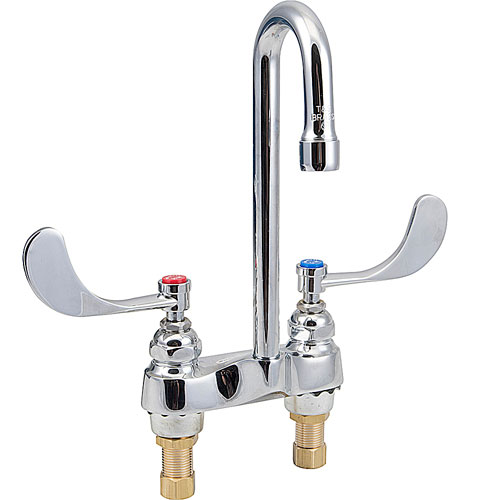 T&S Brass B0892 Deck Mount Faucet 4" W/3" Spout