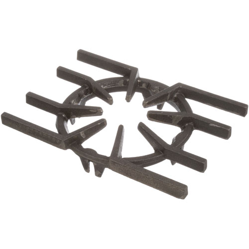 Jade Range 978 Cast Iron Spider Grate 6-3/4" DIA, 9-7/8" X 6-7/8" SQ, 4 Notches, 8 Legs