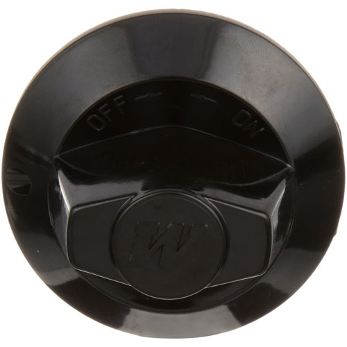 Hobart 00-719257-00002 Black Knob 2-1/2 D, Off-On